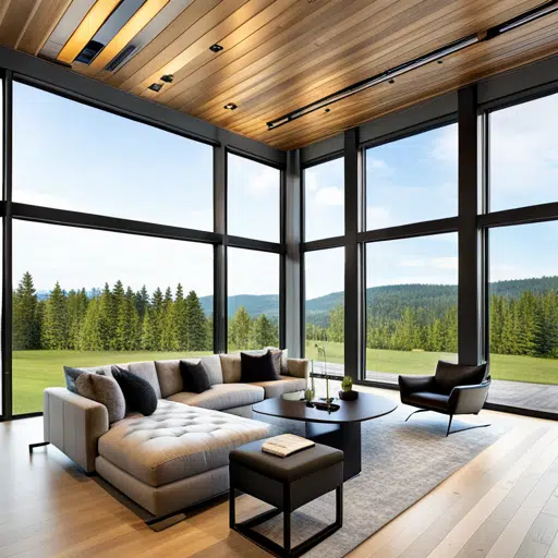 Lake-View-Prefab-Cottage-Design-Beautiful-Large-Living-Room