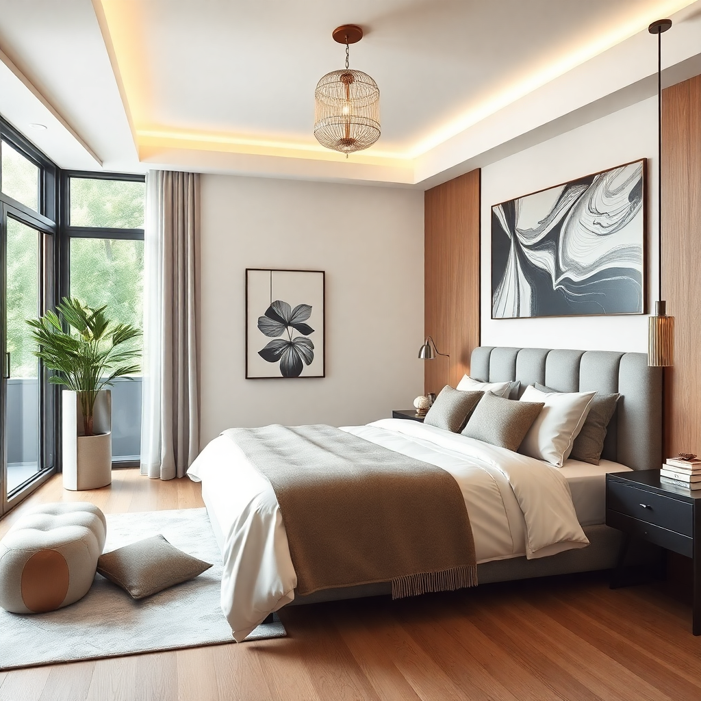 Harbour-Side-Prefab-Home-Beautiful-Stylish-Luxury-Modern-Affordable-Interior-Bedroom-Design-in-Ontario-Canada