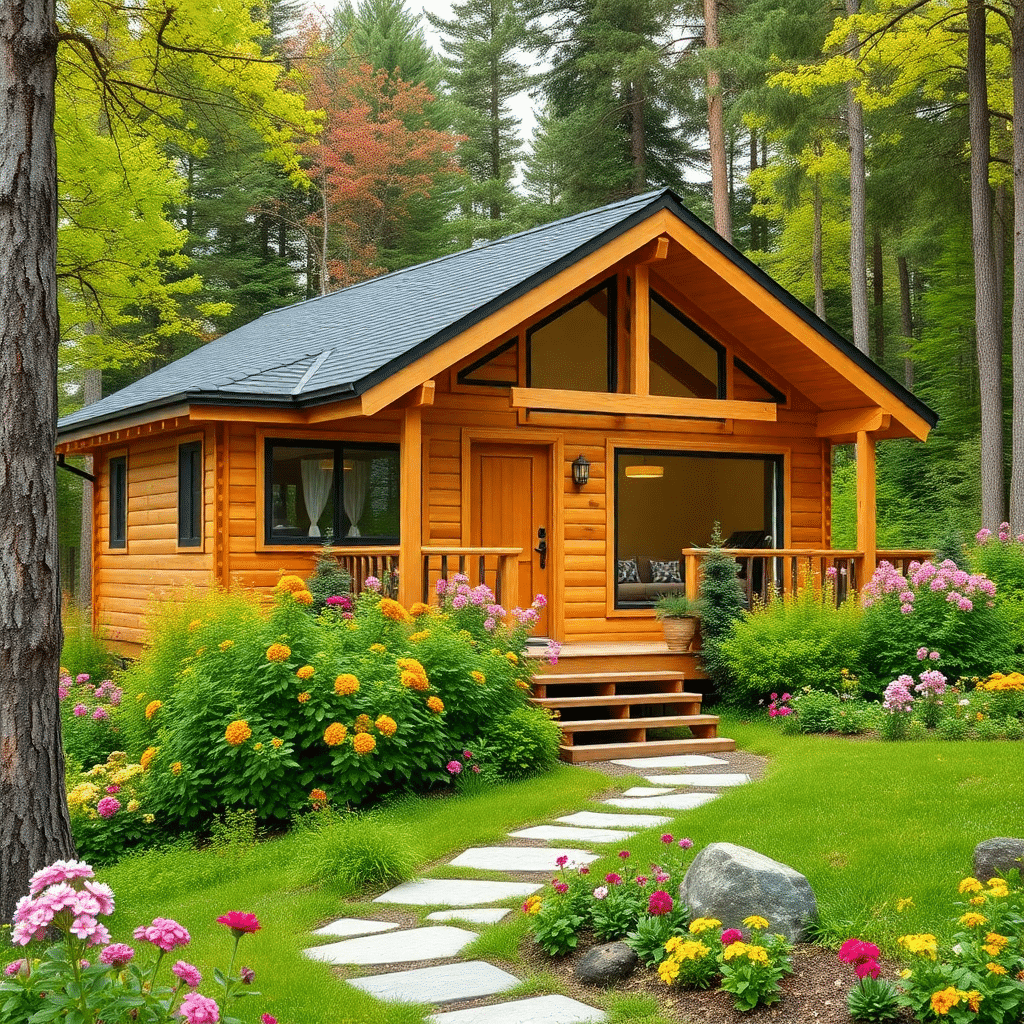 prefab-cabins-for-sale-ontario-Beautiful-Affordable-Cheap-Prefab-Cabin-Exterior-Unique-Design-Example-in-Ontario-Canada