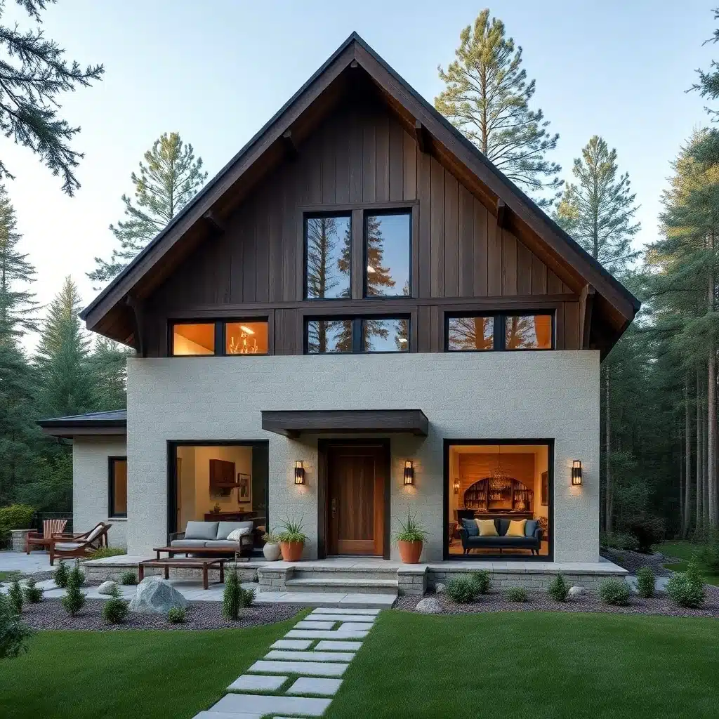 small-prefab-cottages-ontario-Beautiful-Luxury-Modern-Affordable-small-prefab-Cottage-Home-Rustic-Exterior-Unique-Design-in-Ontario-Canada