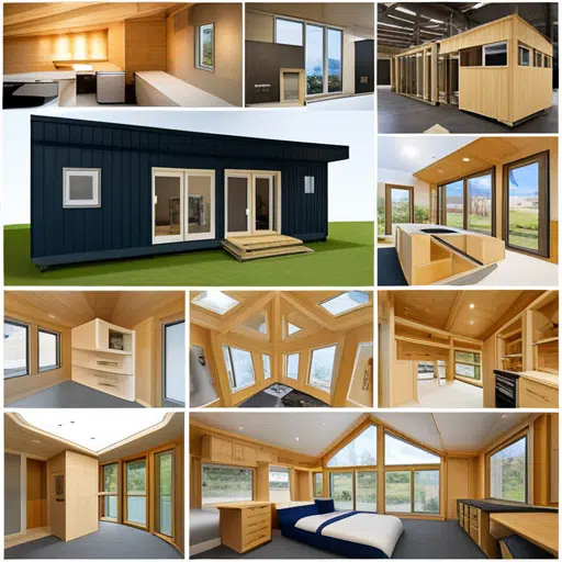 Prefab-Cabins-Ontario-are-quick-and-easy-to-build-construction-depiction-My-Own-Cottage-Inc