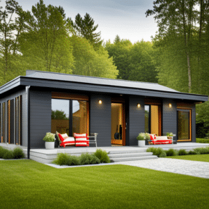 Prefab-Cottages-Ontario-Exterior-Finish-on-a-prefab-cottage