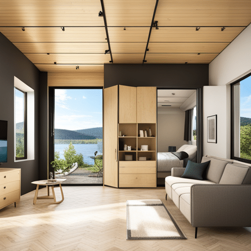 Prefab-cabins-Ontario-interior-being-used-as-a-rental-property
