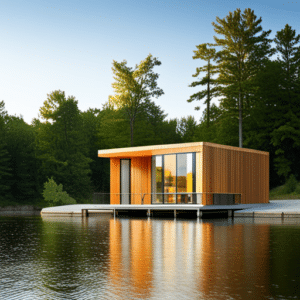 Custom-Prefab-Cottages-Ontario-Design-On-A-Lake