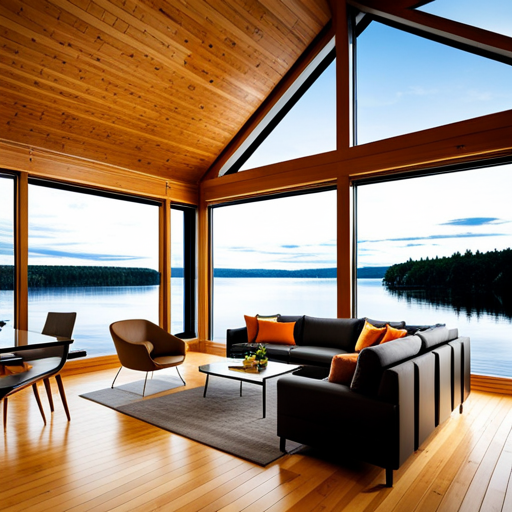 How-Much-Does-It-Cost-To-Build-A-Prefab-Cottage-In-Ontario-Interior-With-Lake-Background