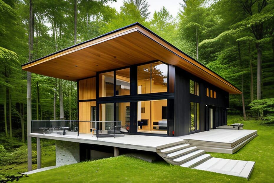 Modern-Prefab-Cottages-Ontario-Beautiful-Modern-Affordable-Luxury-Prefab-Cottages-Design-in-Ontario-Example