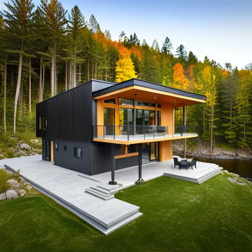 Modern-Prefab-Cottages-Ontario-Beautiful-Modern-Affordable-Prefab-Cottage-Design-in-Ontario-Example
