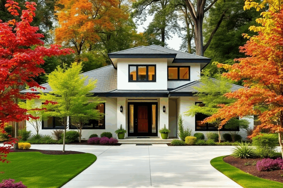 Prefab-Cottages-Muskoka-Beautiful-Luxury-Modern-Affordable-Prefab-Cottage-Home-Stylish-Exterior-Unique-Design-in-Muskoka-Ontario-Canada