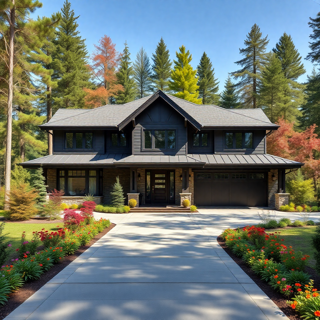 cost-to-build-a-cottage-in-ontario-beautiful-stylish-luxury-modern-affordable-prefab-cottage-home-sleek-design-example-in-Ontario-Canada