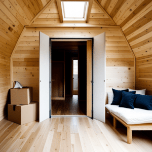 cost-to-build-a-cottage-in-ontario-moving-boxes-inside-prefab-cottage