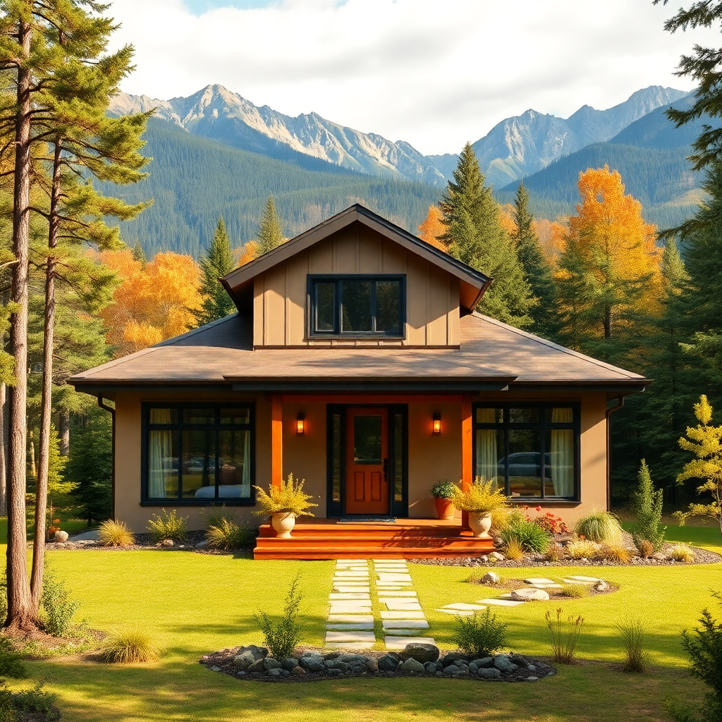 Best-Prefab-Homes-Ontario-Beautiful-Small-Prefab-Home-Rustic-Design-Example-in-Canada
