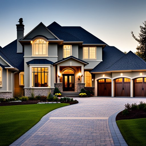 Factory-Built-Homes-Ontario-Modern-Beautiful-Exterior-With-Large-Garage