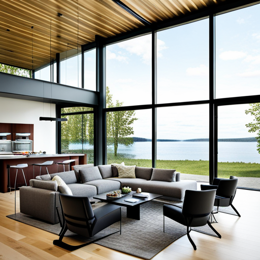 Modern-Prefab-Homes-Ontario-Lakefront-Interior