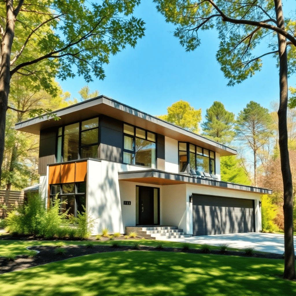 Prefabricated-Homes-Ontario-Beautiful-Modern-Affordable-Prefabricated-Home-Stylish-Exterior-Unique-Design-in-Ontario-Canada