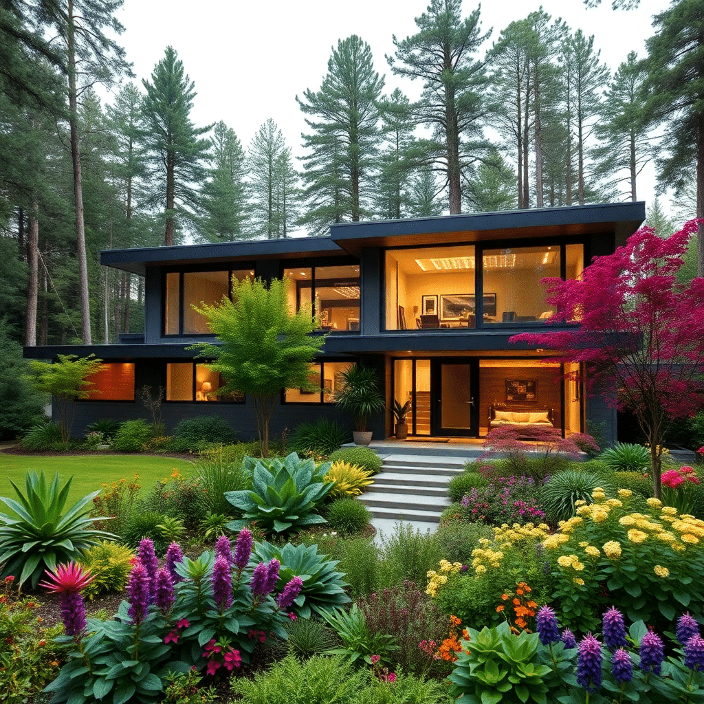 Prefabricated-Homes-Ontario-Beautiful-Modern-Prefabricated-Home-Stylish-Exterior-Unique-Design-in-Ontario-Canada