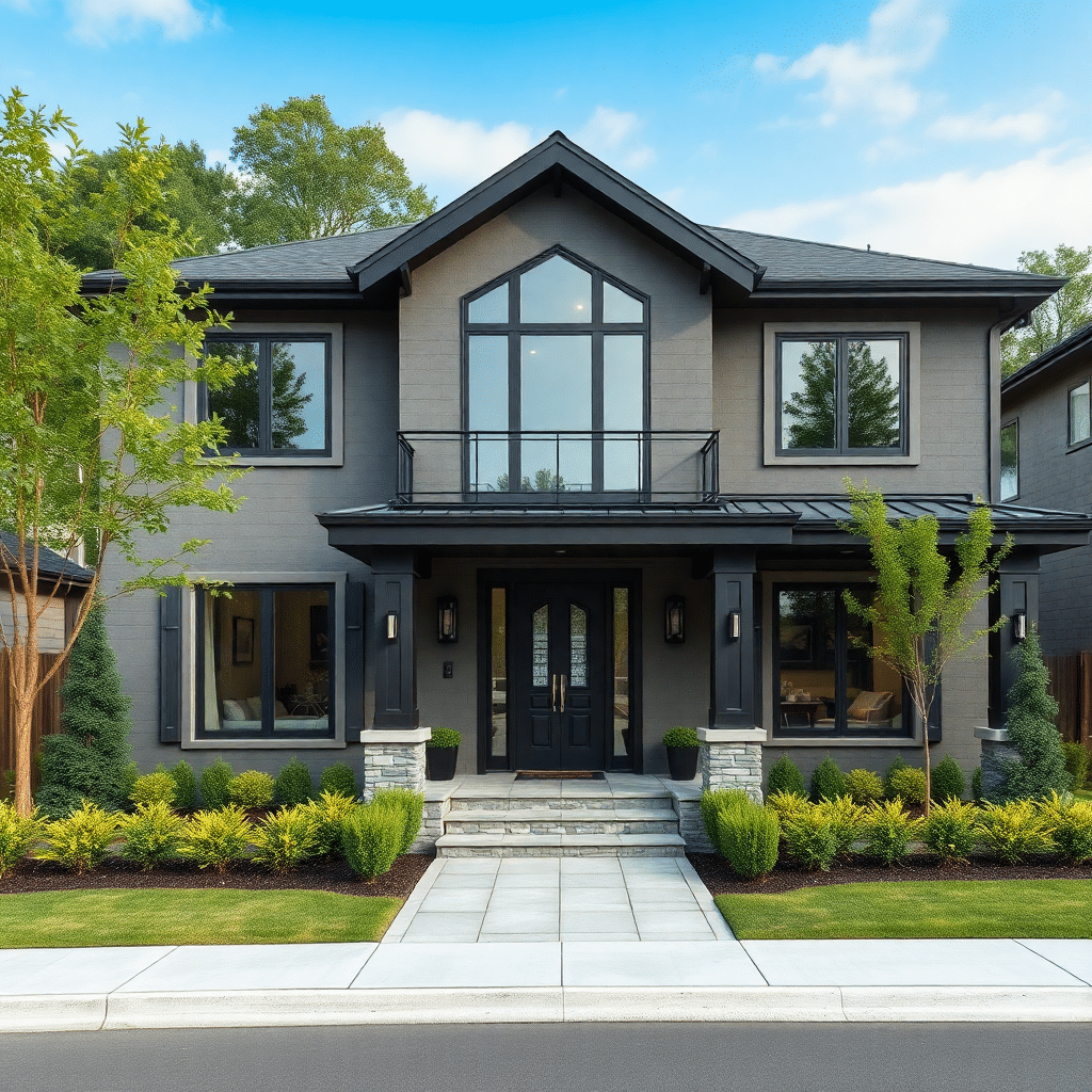 modern-prefab-homes-ontario-Beautiful-Modern-prefab-Home-Sleek-Exterior-Unique-Design-in-Ontario-Canada