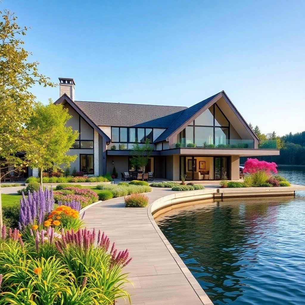 prefab-homes-ontario-for-sale-Beautiful-Modern-Affordable-prefab-Home-Stylish-Exterior-Unique-Design-on-lakefront-in-Ontario-Canada