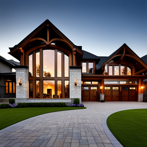 Best-Prefab-Houses-Ontario-Modern-Exterior-Design-With-Large-Garage-Design-Example