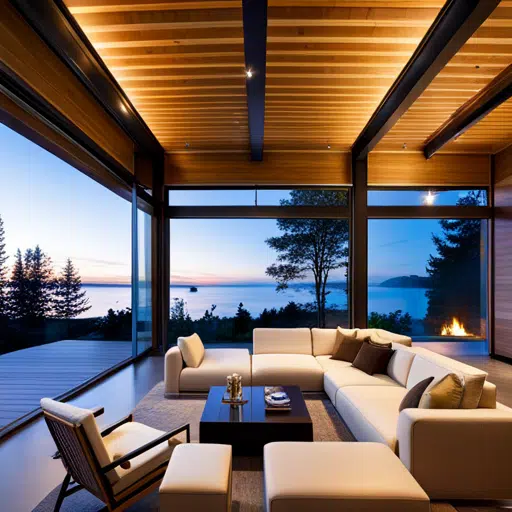 Prefab-Cottage-Designs-Ontario-Lakefront-Property-Interior