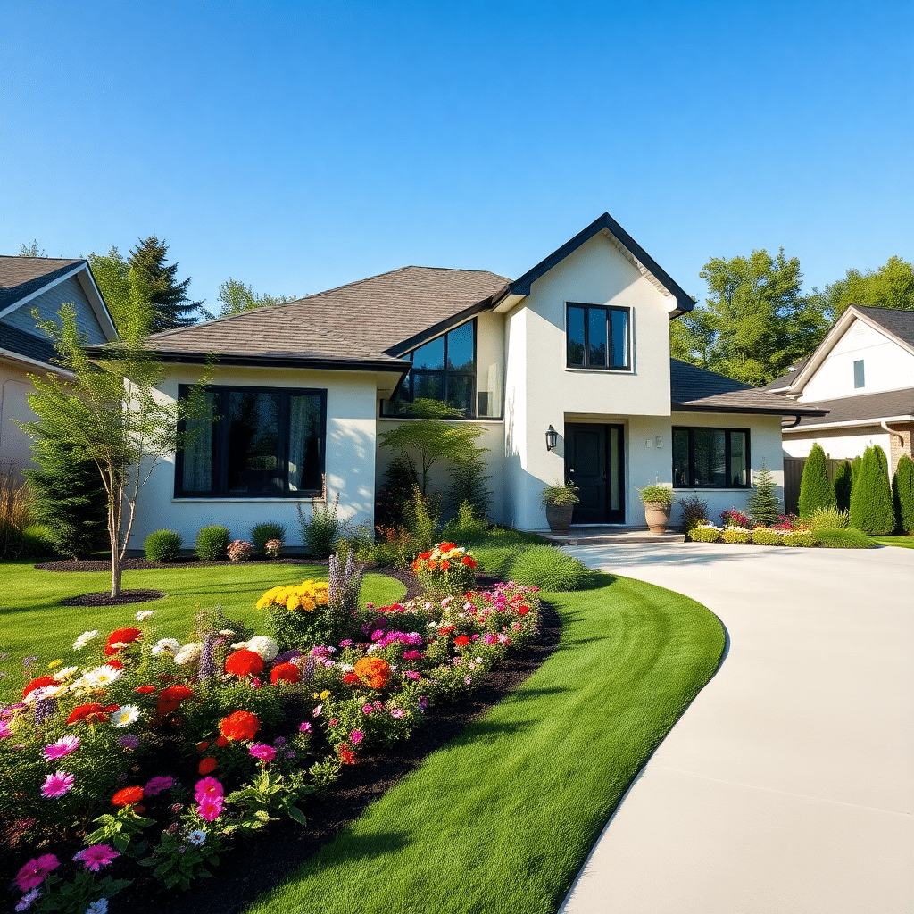 Modern prefab homes in Ottawa with energy-efficient design and customizable exterior features.