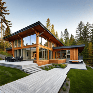Prefab-Cottages-Gravenhurst-Beautiful-Affordable-Modern-Prefab-Cottage-Home-Exterior-Design-Example