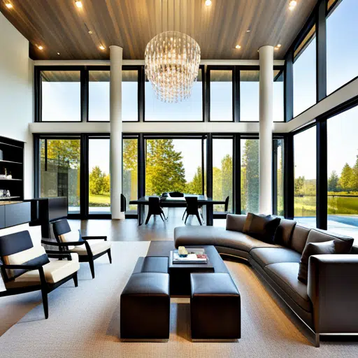 Prefab-Cottages-Innisfil-Beauteous-Luxurious-Modern-Prefab-Cottage-Interior-Design-Example