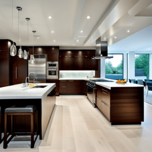 Prefab-Cottages-Innisfil-Luxurious-Affordable-Modern-Prefab-Cottage-Kitchen-Interior-Design-Example