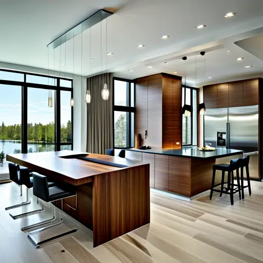 Small-Prefab-Cottages-Muskoka-Affordable-Modern-Small-Prefab-Cottage-Muskoka-Kitchen-Interior-Design