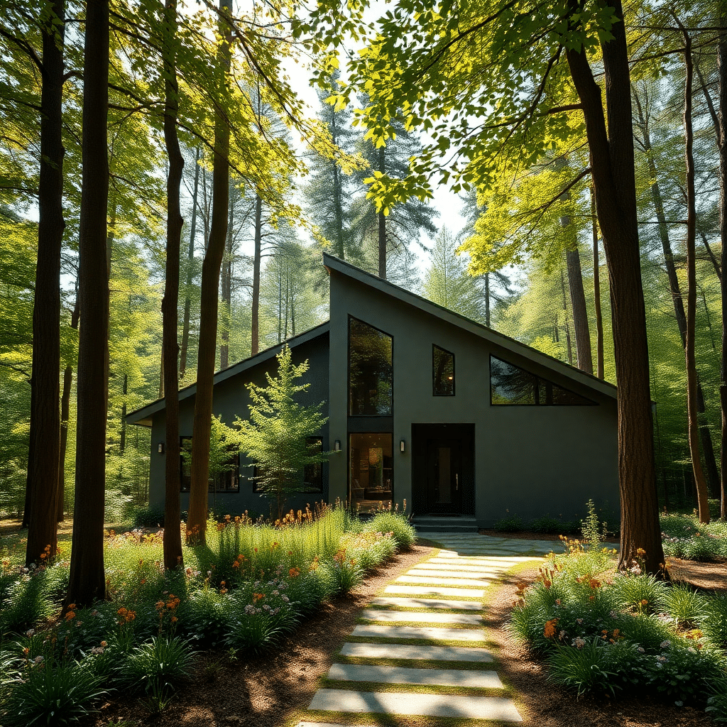 Small-Prefab-Cottages-Muskoka-Beautiful-Affordable-Prefab-Cottage-Exterior-Small-Home-Stylish-Design-Example-in-Muskoka-Ontario-Canada