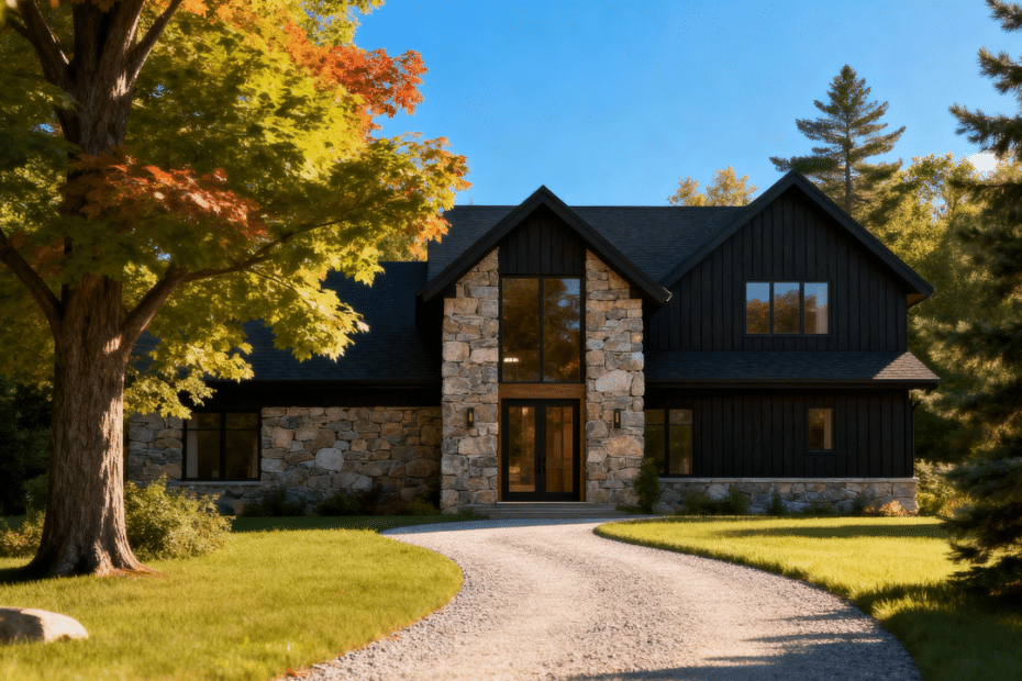Cottage builder Ottawa showcasing a custom cottage exterior designed for year-round living in Eastern Ontario