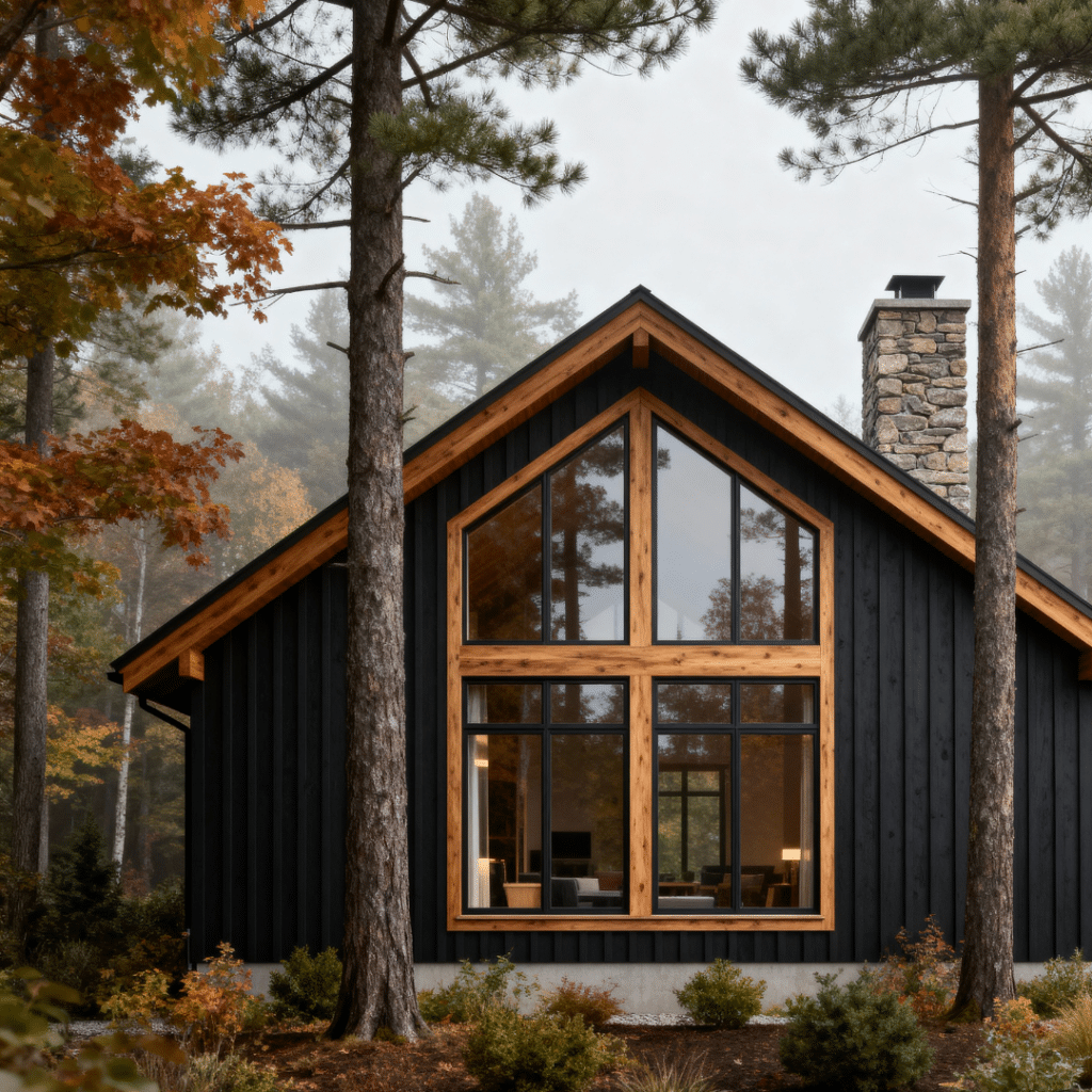 Four-season cottage built by a cottage builder in Ottawa for year-round living