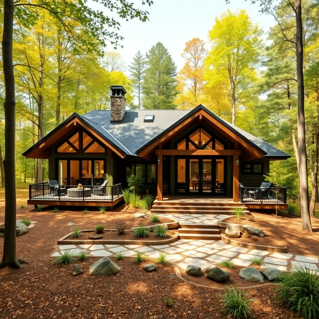 prefab-cottages-Haliburton-Beautiful-Affordable-Prefab-Cottage-stylish-Exterior-Home-Design-Example-in-Haliburton-Ontario-Canada