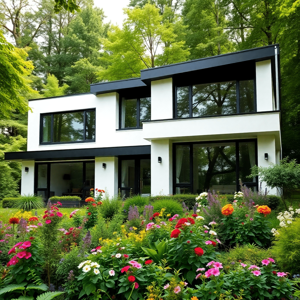 prefab-cottages-Innisfil-Beautiful-Luxury-Modern-Affordable-Prefab-Cottage-Sleek-Exterior-Home-Design-Example-in-Innisfil-Ontario-Canada