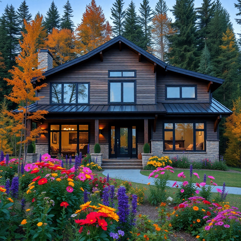 prefab-cottages-Kawartha-Lakes-Beautiful-Affordable-Prefab-Cottage-Home-Rustic-Exterior-Design-Example-in-Kawartha-Lakes-Ontario-Canada