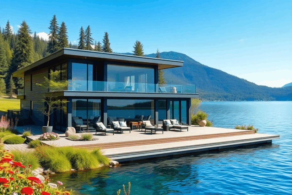 prefab-cottages-Kawartha-Lakes-Beautiful-Luxury-Modern-Affordable-Prefab-Cottage-Home-Stylish-Exterior-Design-Example-in-Kawartha-Lakes-Ontario-Canada