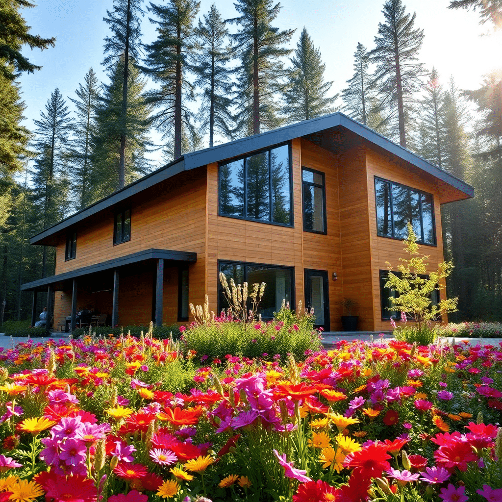 prefab-cottages-Kawartha-Lakes-Beautiful-Modern-Affordable-Prefab-Cottage-Home-Rustic-Exterior-Design-Example-in-Kawartha-Lakes-Ontario-Canada