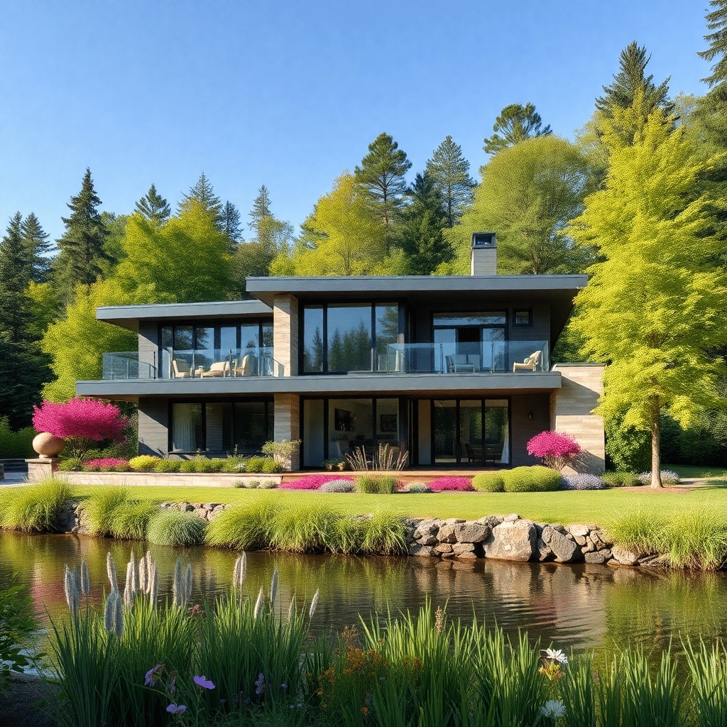 prefab-cottages-Timmins-Beautiful-Modern-Prefab-Cottage-Stylish-Exterior-Home-Design-Example-in-Timmins-Ontario-Canada
