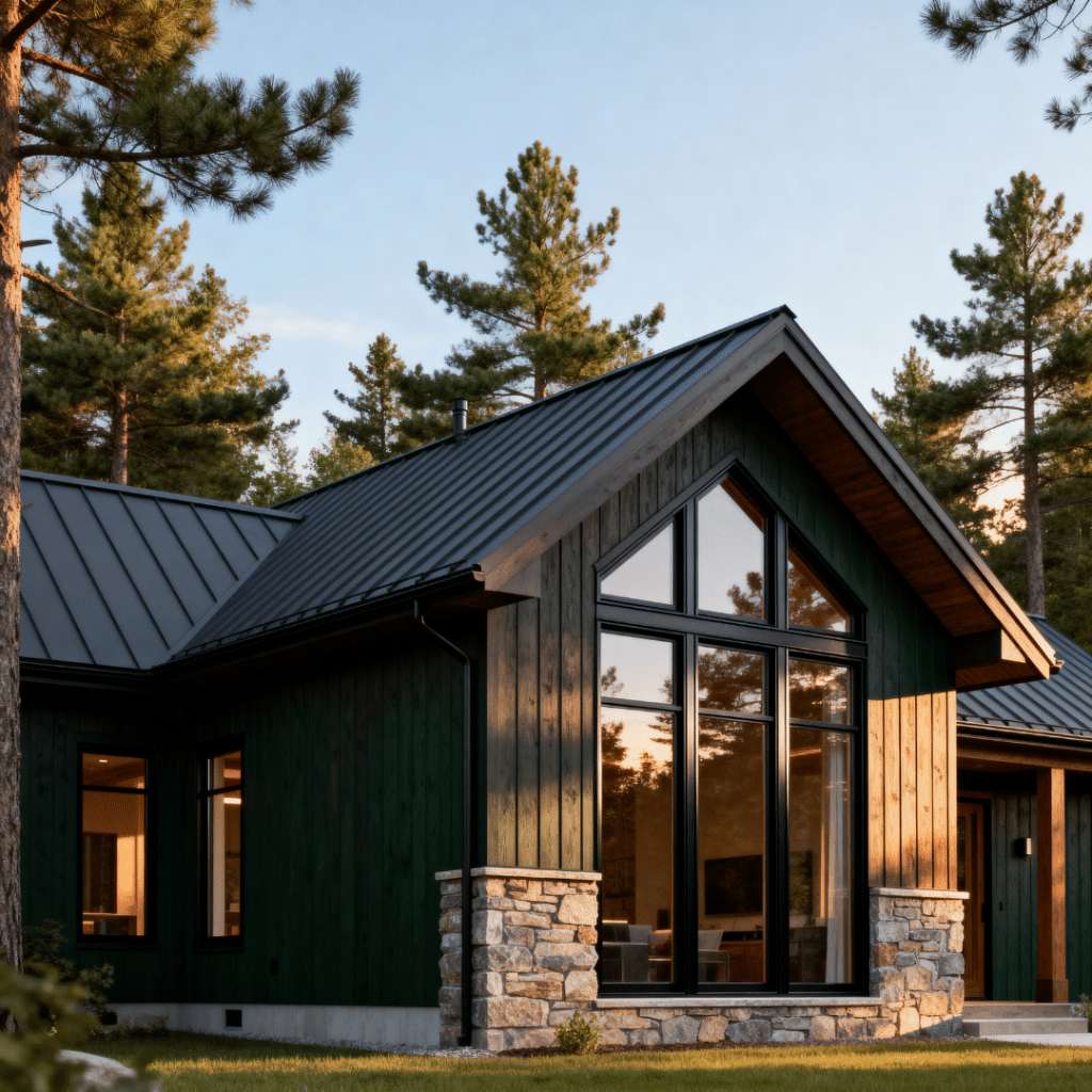 Trusted local cottage builder in Ottawa showcasing a custom cottage exterior in Eastern Ontario
