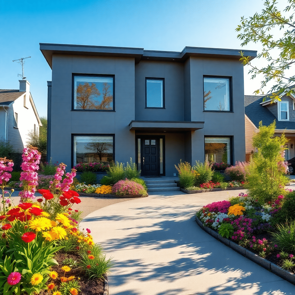 Prefab-Cottages-North-York-Beautiful-Affordable-Prefab-Cottage-Exterior-Stylish-Home-Design-Example-in-North-York-Ontario-Canada