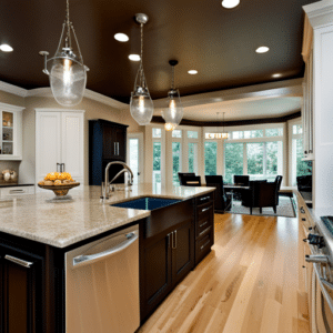 Small-Prefab-Cottages-Ajax-Beautiful-Luxurious-Modern-Prefab-Cottage-Home-Kitchen-Interior-Unique-Designs-Example
