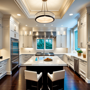 Small-Prefab-Cottages-Burlington-Beautiful-Luxurious-Modern-Prefab-Cottage-Home-Kitchen-Interior-Unique-Designs-Example