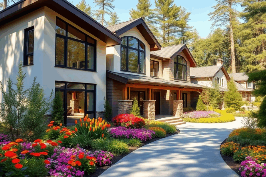 prefab-cottages-Cobourg-Beautiful-Luxury-Modern-Affordable-Prefab-Cottage-Home-Rustic-Exterior-Design-in-Cobourg-Ontario-Canada