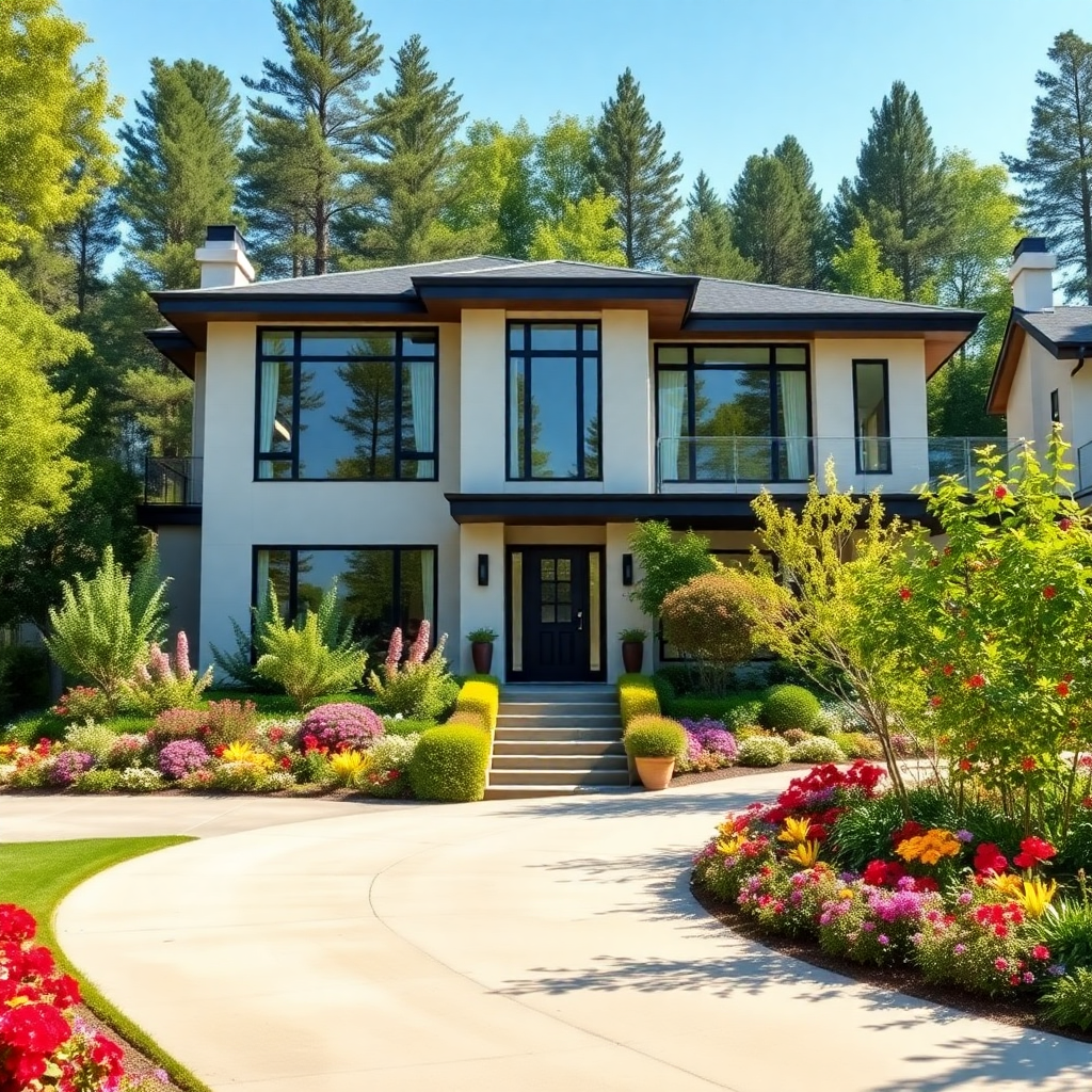 prefab-cottages-Cobourg-Beautiful-Luxury-Modern-Affordable-Prefab-Cottage-Home-Stylish-Exterior-Design-in-Cobourg-Ontario-Canada