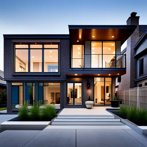 prefab-cottages-north-york-Beautiful-Modern-Prefab-Cottage-Exterior-Design-in-City-of-North-York-Ontario-Example