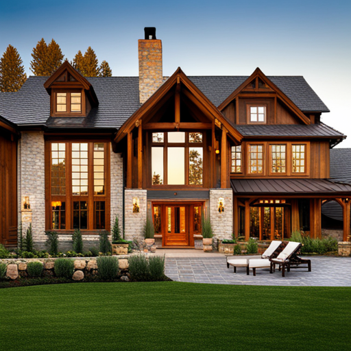 Best-Cottage-Builders-Ontario-Beautiful-Luxurious-Modern-Prefab-Cottage-Home-Exterior-Ontario-Unique-Designs-Example