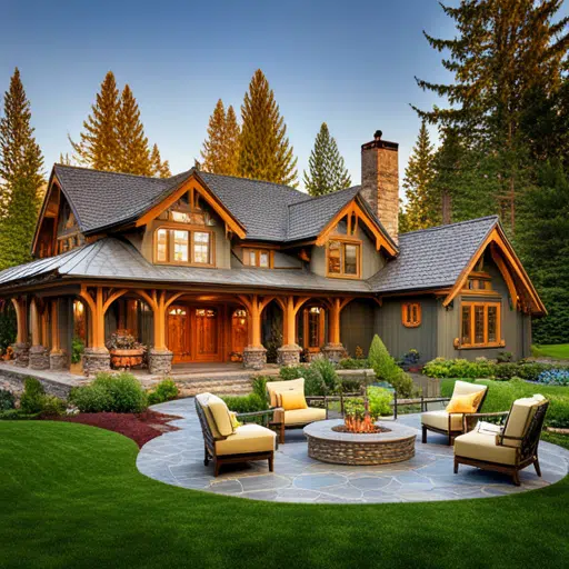 Custom-Cottage-Builders-Ontario-Beautiful-Luxurious-Modern-Prefab-Cottage-Home-Exterior-Ontario-Unique-Designs-Example