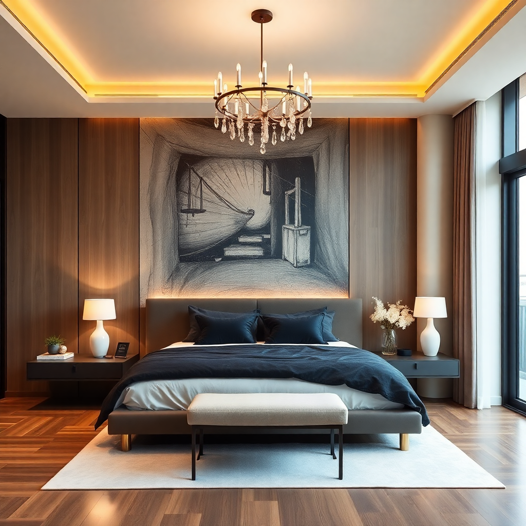 Fern-Gully-Prefab-Home-Stylish-Luxury-Modern-Affordable-Interior-Bedroom-Example-in-Ontario-Canada