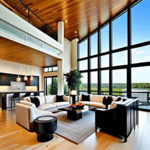 Luxury-Prefab-Cottages-Stratford-For-Sale-Beautiful-Luxurious-Modern-Large-Prefab-Cottage-Home-Balcony-Interior-Unique-Designs-Example
