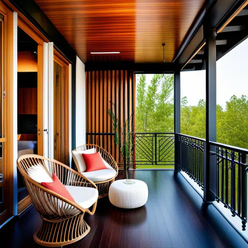 Prefab-Cottages-Markham-Beautiful-Luxurious-Modern-Prefab-Cottage-Home-Balcony-Interior-Ontario-Unique-Designs-Example