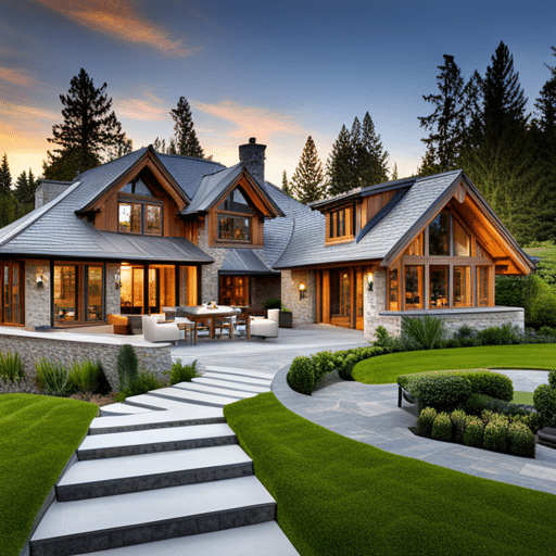 Rustic-Luxury-Cottage-Builders-Ontario-Beautiful-Modern-Affordable-Cottage-Home-Exterior-Custom-Unique-Design-Example